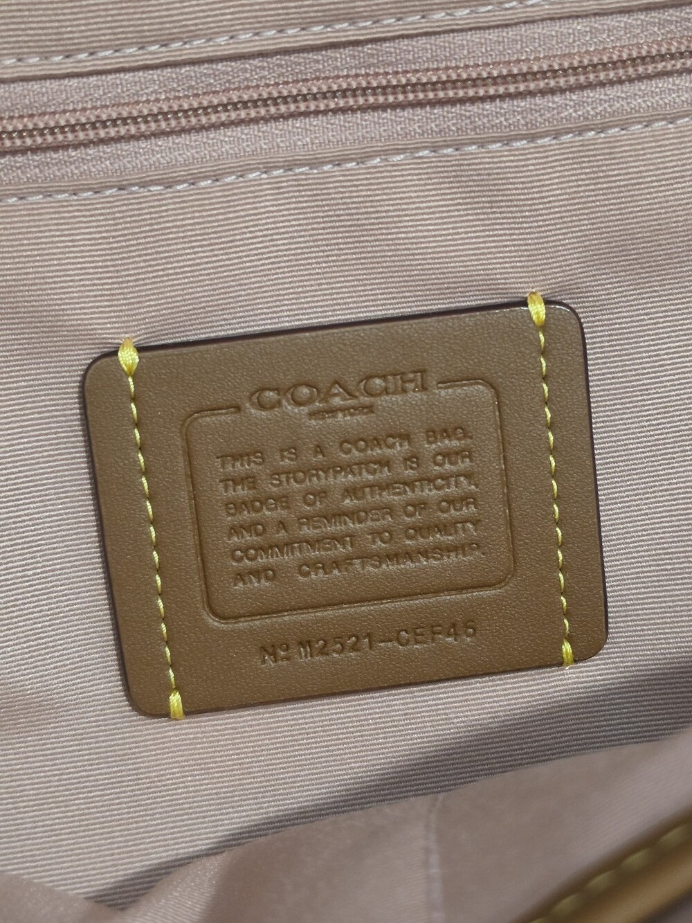 Coach Powder Pink Backpack - Picture 14 of 16